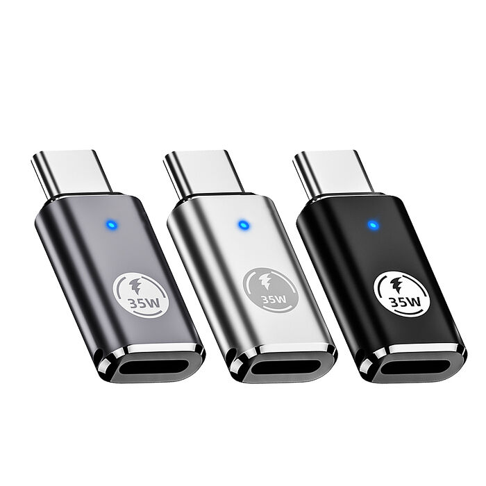 SHOWHAN 四代 35W Type-C公轉Lightning母 鋁合金轉接頭
