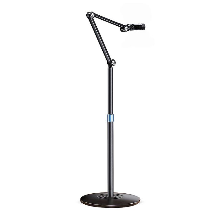 多功能碳素鋼360度萬向手機平板懶人支架