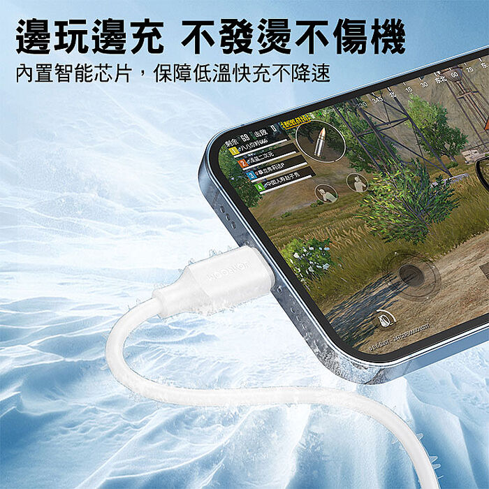 JOYROOM S-A9 恒久系列 USB-A to Lightning 2.4A 快充線1M【兩入組】