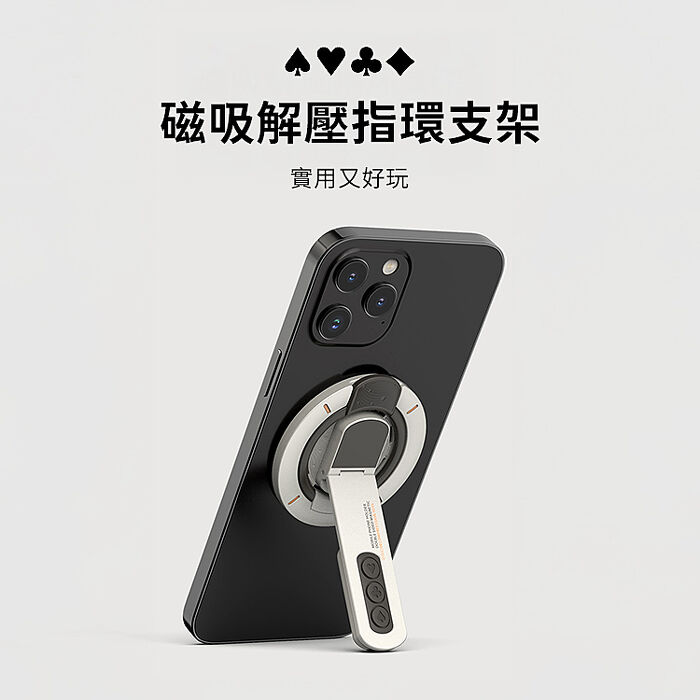 SHOWHAN 2025 雙面磁吸指環解壓手機支架(搶購)