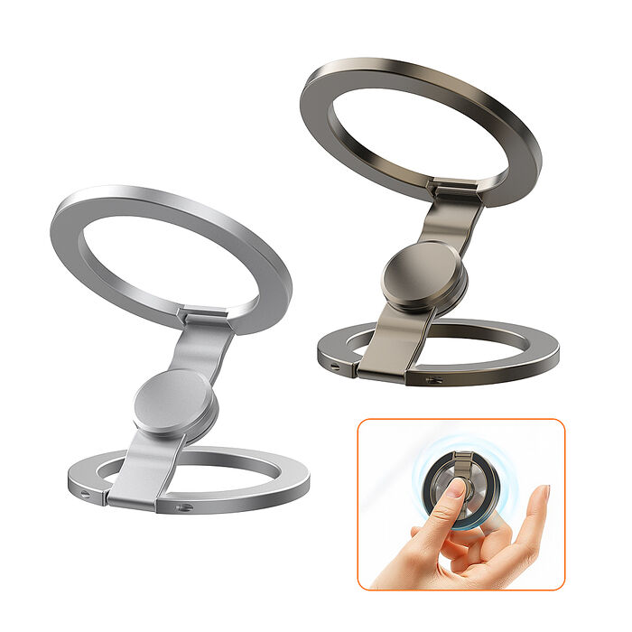 SHOWHAN 指尖陀螺多功能全金屬磁吸手機支架S13