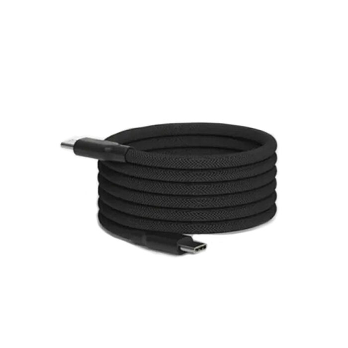 買一送一Allite EASY CABLE 磁吸收納編織快充線 240W Type-C to Type-C (USB-C to USB-C)-淺灰褐