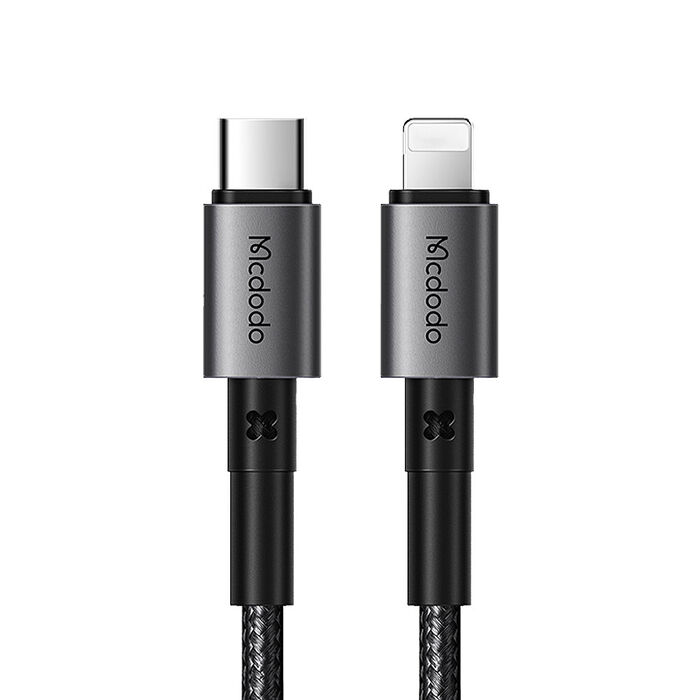 Mcdodo 麥多多 稜鏡系列 Type-C to Lightning PD36W快充線 1.8m(CA-2851)-黑