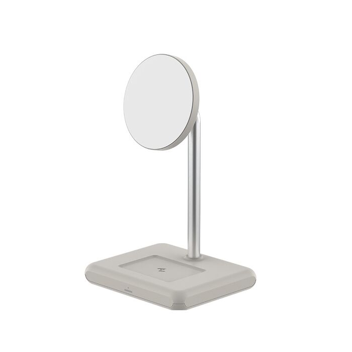 Allite WQ2 25W Qi2.2 2+1 磁吸無線充電座-白色