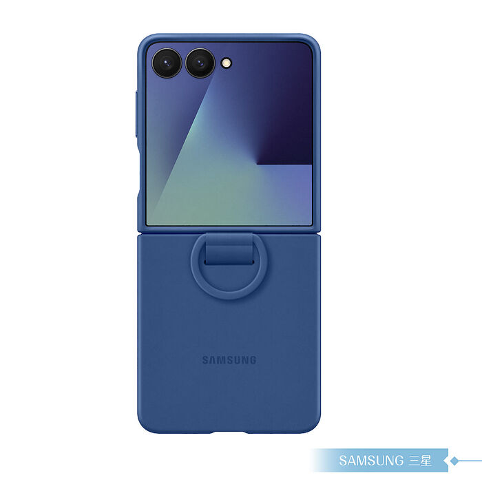 Samsung 三星 原廠公司貨 Z Flip7 矽膠薄型保護殼 - 附指環扣, PF766 (盒裝)