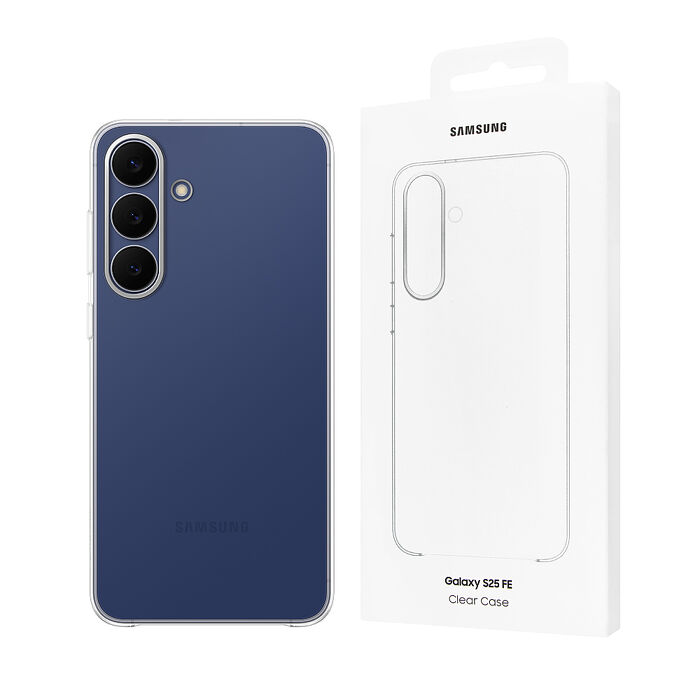 Samsung 三星 原廠公司貨 Galaxy S25 FE 透明保護殼 QS731 (盒裝)