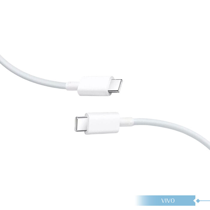 VIVO 6A 台灣正原廠盒裝 Type C to Type C 閃充充電線_120W(20V/6A) Max