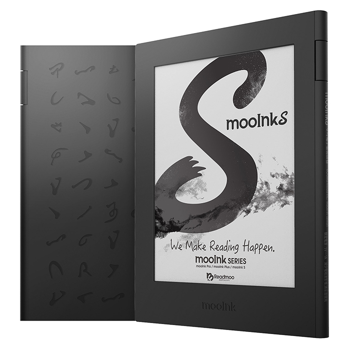 mooInk S 6吋電子書閱讀器 (硯墨黑)
