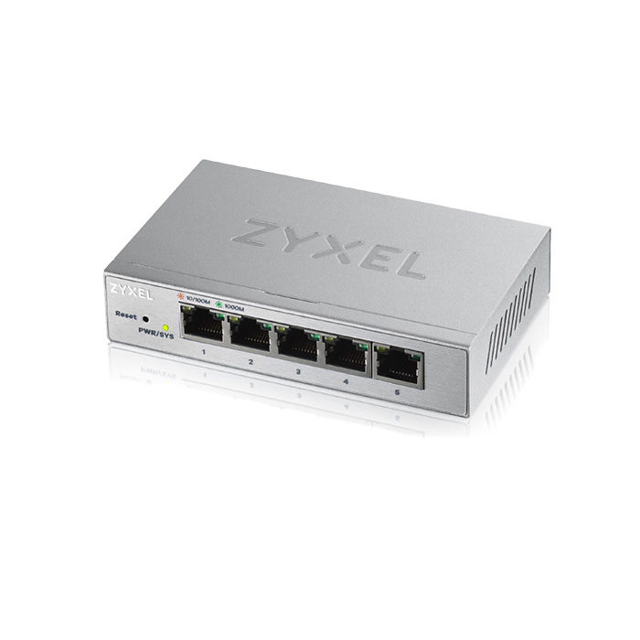 Zyxel 合勤 GS1200-5 5埠GbE網頁管理型GbE交換器