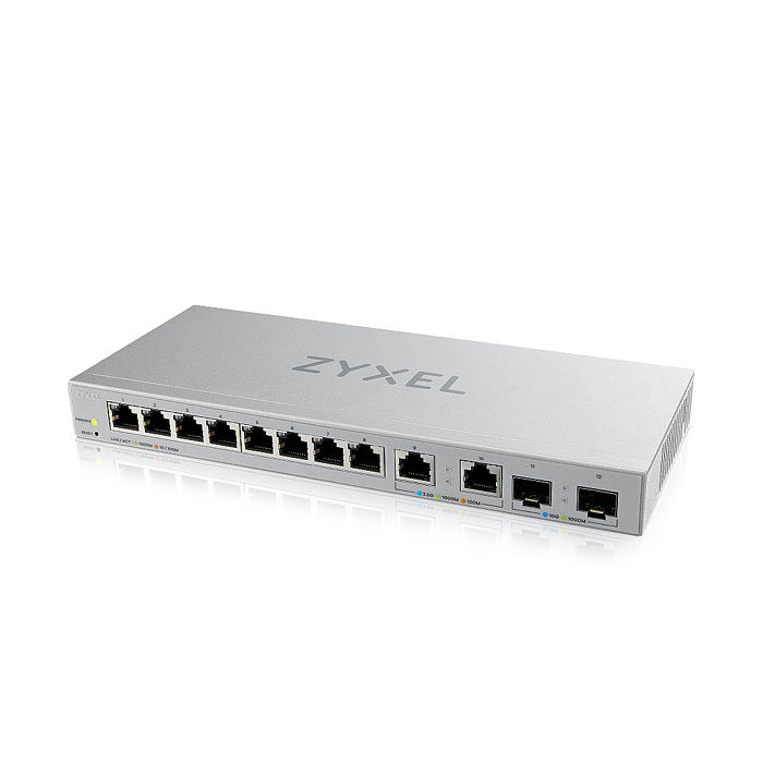 Zyxel 合勤 XGS1210-12 12埠Multi Giga 網頁式網管交換器