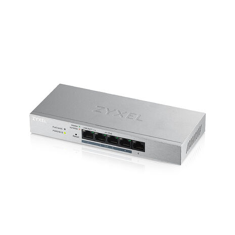 Zyxel 合勤 GS1200-5HP 5埠GbE網頁管理型PoE交換器