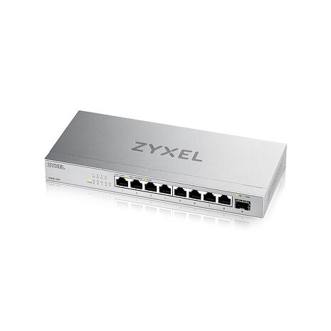 Zyxel 合勤 XMG-108 9埠 Multi-Gig 無網管 交換器 10G上行介面 8埠2.5G
