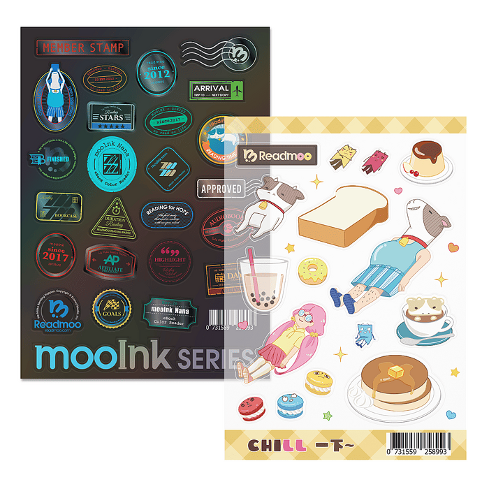 Readmoo讀墨 7 吋 mooInk 玩轉 Nana 彩色電子書閱讀器(磁感應保護殼組)