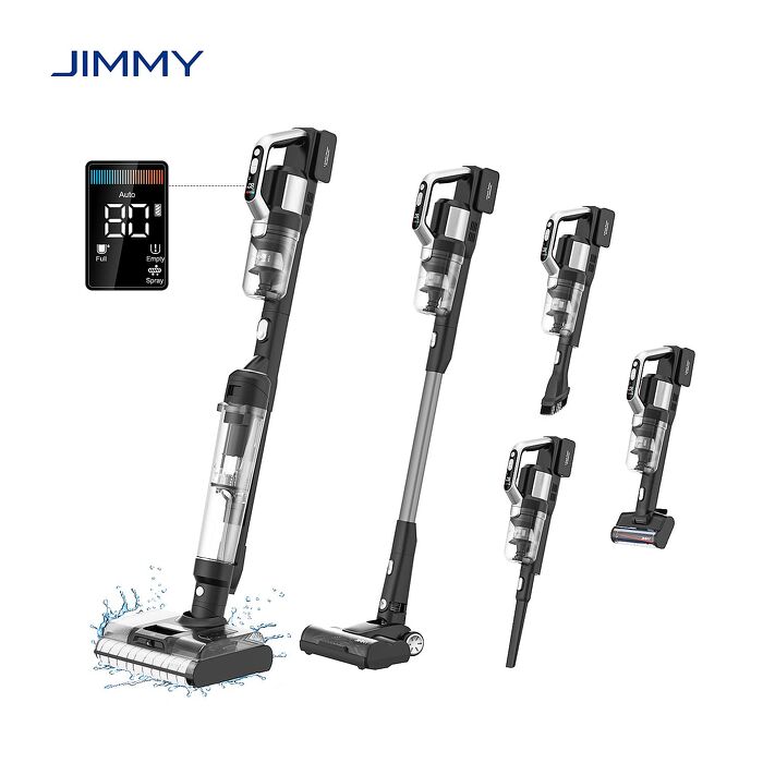 Jimmy吉米 PW11 PRO MAX 五合一平躺洗地吸塵器（21000Pa/洗地機/除蹣機/熱烘乾）