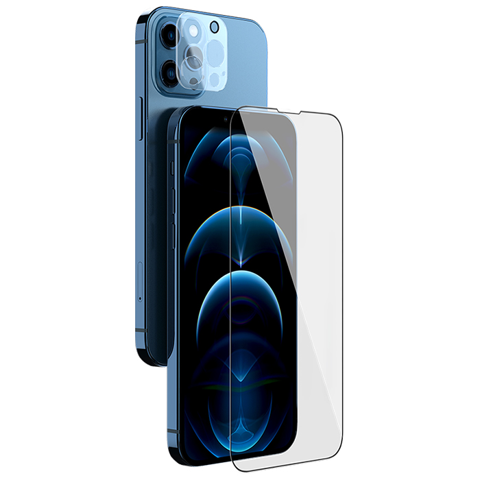 NILLKIN Apple iPhone 13 mini/13/13 Pro/13 Pro Max 二合一套裝玻璃貼（螢幕玻璃貼＋鏡頭貼）
