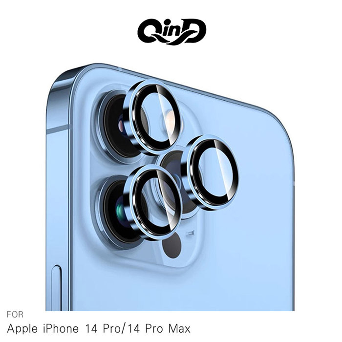 QinD Apple iPhone 14 Pro/iPhone 14 Pro Max 鷹眼鏡頭保護貼