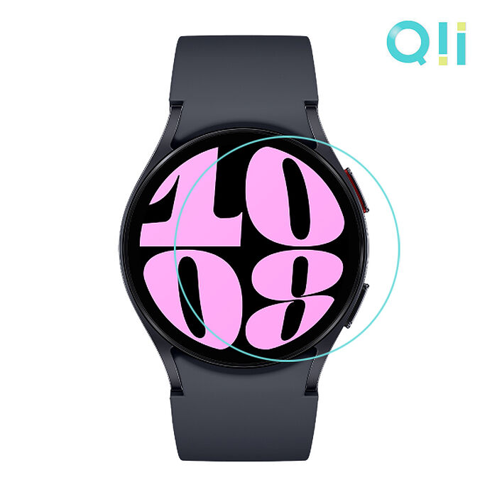 Qii SAMSUNG Galaxy Watch6 (40mm)(44mm)、 Watch 6 Classic(43mm)(47mm)玻璃貼