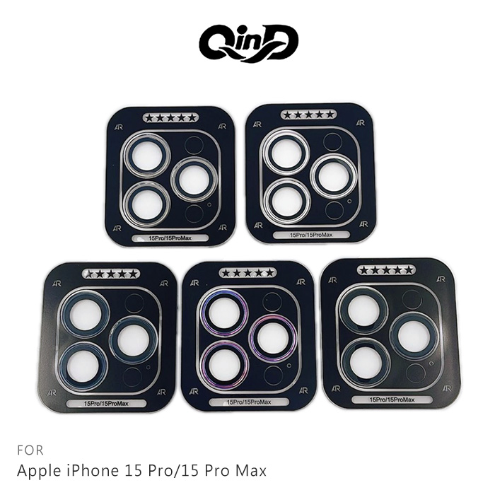 QinD Apple iPhone 15 Pro/15 Pro Max 鷹眼鏡頭保護貼