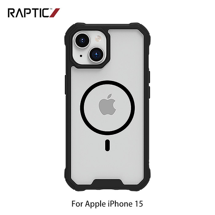 RAPTIC Apple iPhone 15/15 Plus/15 Pro/15 Pro Max Air 2.0 MagSafe 保護殼