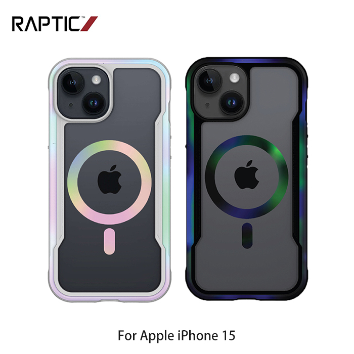 RAPTIC Apple iPhone 15/15 Plus/15 Pro/15 Pro Max Shield 2.0 MagSafe 保護殼