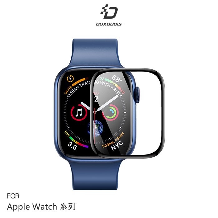 DUX DUCIS Apple Watch S4/S5/S6/SE (40mm)/(44mm) S7/S8/S9 (41mm)/(45mm)Pmma 錶面保護貼