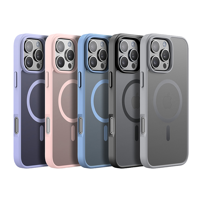 DUX DUCIS Apple 蘋果 iPhone 16系列 Yind 磁吸保護殼 手機殼 磁吸哲殼 保護套 霧面不沾指紋 軟邊保護套 防摔殼 防摔套 MagSafe