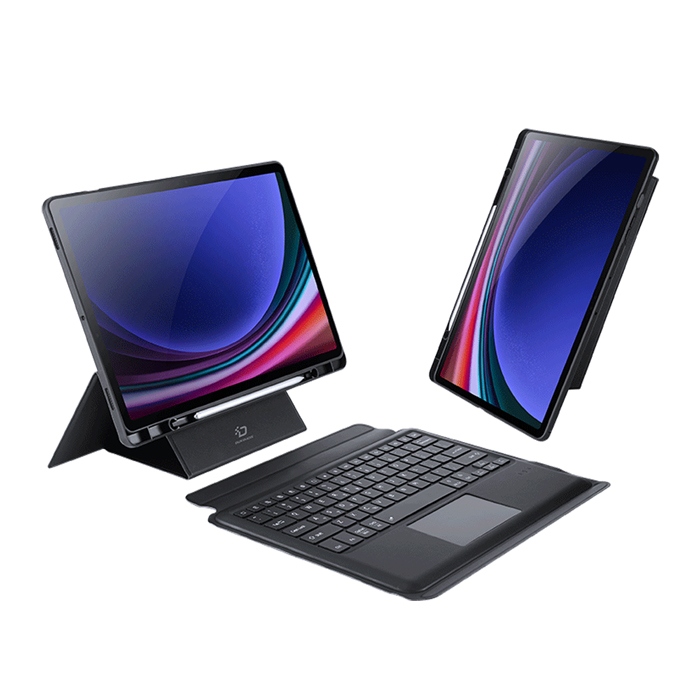 DUX DUCIS SAMSUNG 三星 Galaxy Tab S10+ / Tab S9+ / Tab S9 FE+ DK 鍵盤保護套 平板保護套 實體鍵盤套 磁吸保護套 注音輸入 倉頡輸入