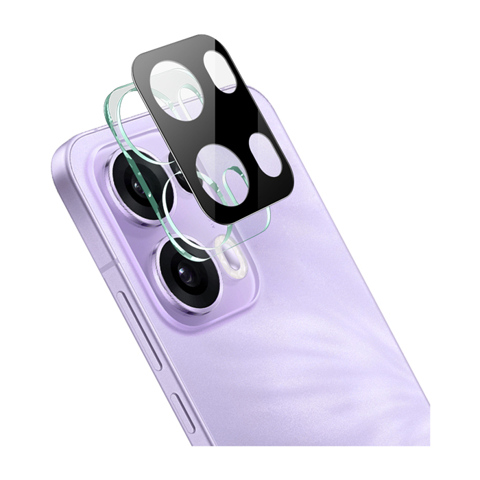 Imak 艾美克 OPPO Reno 13 Pro 5G 鏡頭玻璃貼(一體式)(曜黑版) 奈米吸附 鏡頭貼 鏡頭保護貼 鏡頭膜