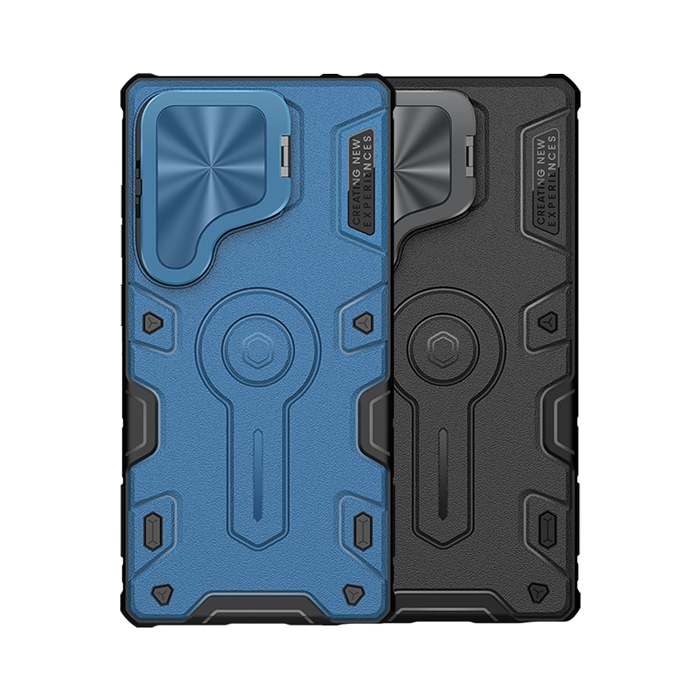 NILLKIN SAMSUNG 三星 Galaxy S25 Ultra S25U 黑犀 Prop 磁吸保護殼 保護套 手機殼 鏡頭保護 可站立 鏡頭支架 鏡頭防塵蓋 鏡頭蓋 支援 MagSafe