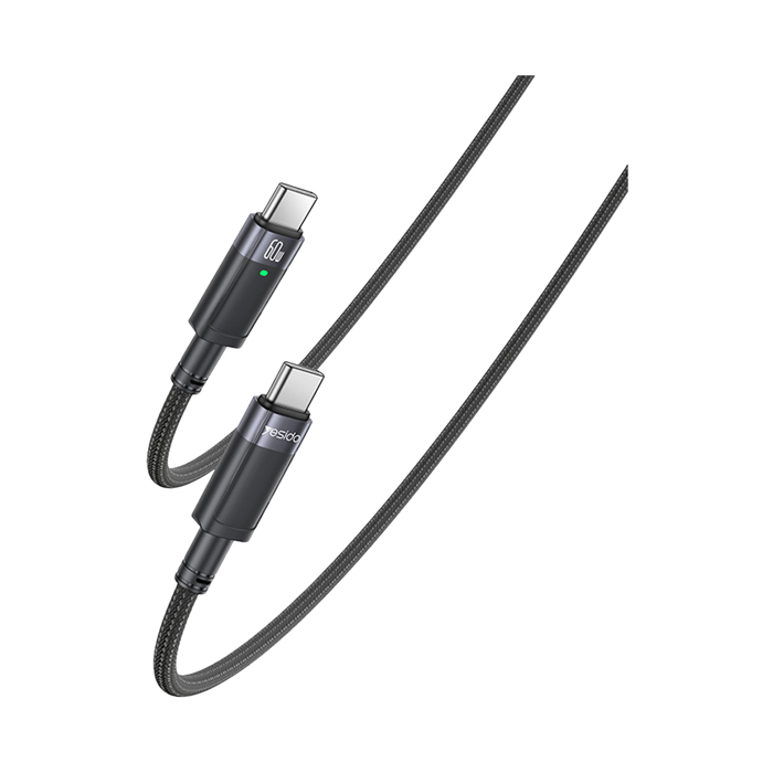 yesido CA160 Type-C to Type-C 充電數據線(60W)(1.2M) 120公分 充電線 傳輸線