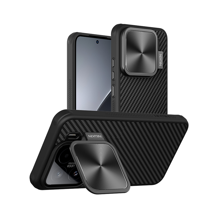 NILLKIN Xiaomi 小米 15 5G 纖極碳纖維紋磁吸殼(覆蓋版) 手機殼 雙料殼 MagSafe