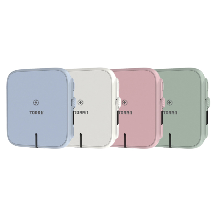TORRII LUNA 月光充 補光燈磁吸行動電源(5000mAh) 支援 MagSafe 萬用支架