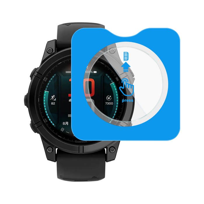 Imak GARMIN Fenix E (47mm) 玻璃手錶膜(自帶定位版) 保護貼 玻璃貼