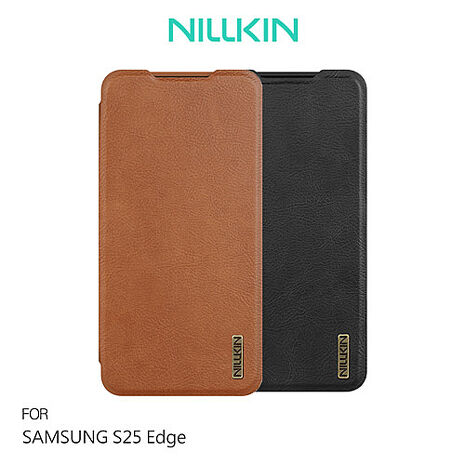 NILLKIN SAMSUNG 三星 Galaxy S25 Edge 秦系列 Pro 皮套 側翻皮套