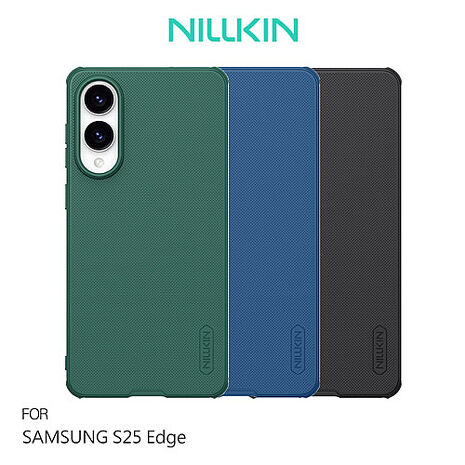 NILLKIN SAMSUNG 三星 S25 Edge 磨砂護盾 Pro 手機殼 雙料殼 防摔殼