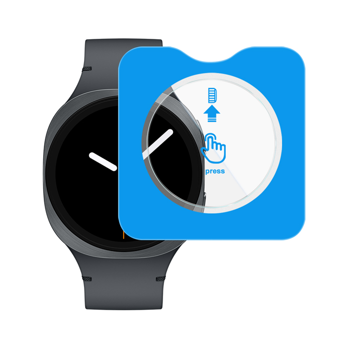 Imak 三星 Watch 8(40mm/44mm)/8 Classic 46mm (LTE/藍牙版) 手錶保護膜 (自帶定位版)