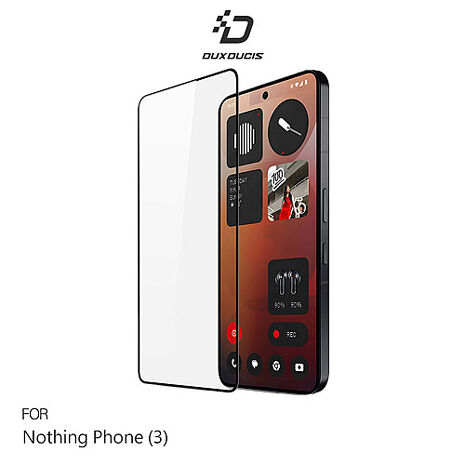 DUX DUCIS Nothing Phone (3) 滿版鋼化玻璃貼 手機螢幕貼
