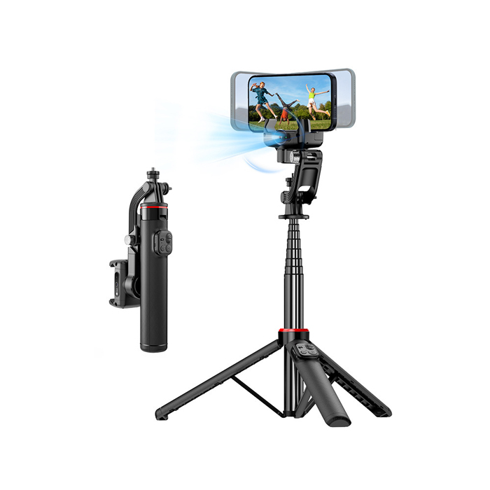 CYKE C22 全自動跟拍防抖手持自拍桿(單軸 + AI人臉追蹤)+Gimbal AI 藍牙控制器