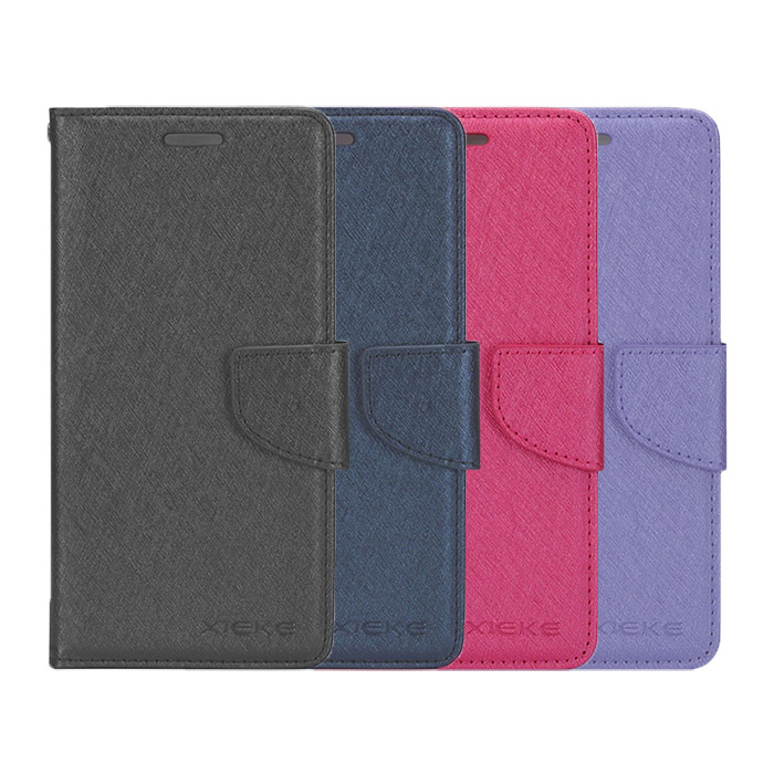 XIEKE SAMSUNG 三星 Galaxy A17 5G 月詩蠶絲紋皮套