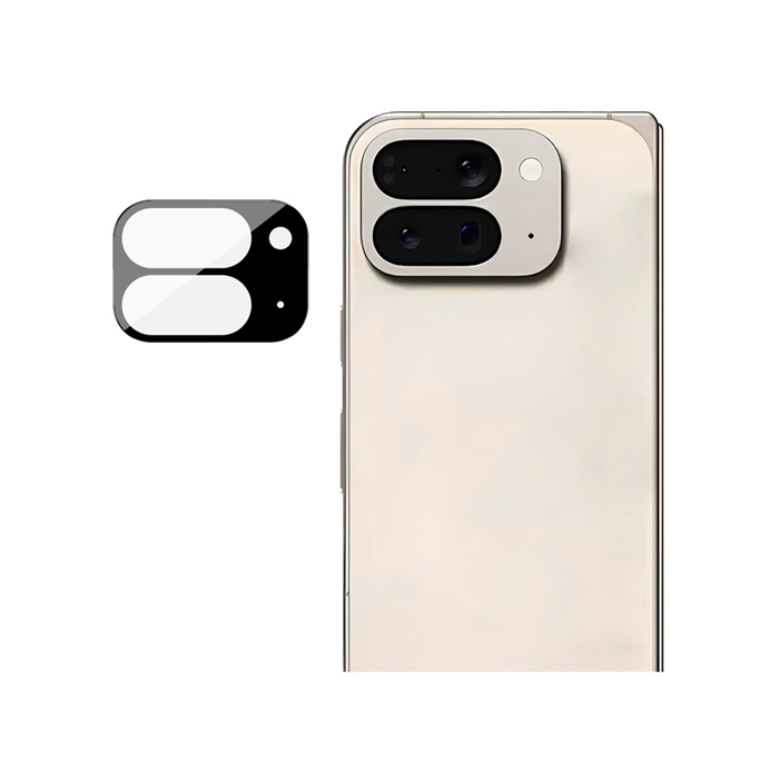 Imak Google Pixel 10 Pro Fold 鏡頭玻璃貼(一體式)(曜黑版) 奈米吸附