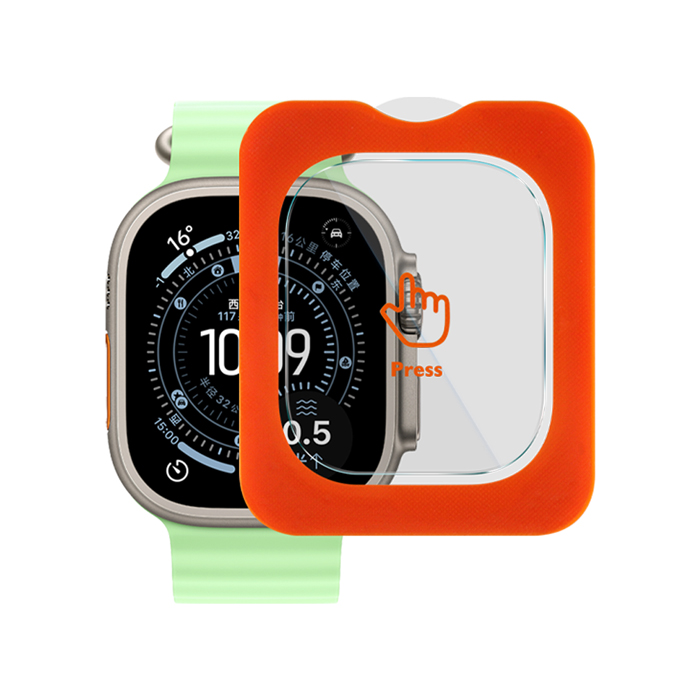Imak Apple 蘋果 Watch Ultra/Ultra 2/Ultra 3(49mm) 玻璃手錶膜(自帶定位版)