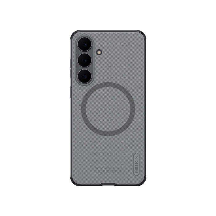 NILLKIN SAMSUNG 三星 S25 FE 磨砂護盾 Pro 磁吸保護殼(透黑) 支援MagSafe
