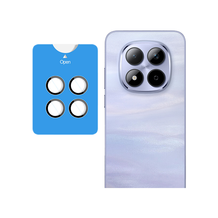 Imak Redmi 紅米 Note 15系列 5G 鏡頭玻璃貼(手機殼用)(自帶定位版) 奈米吸附