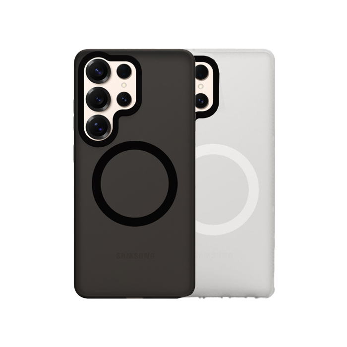 QinD SAMSUNG 三星 S26系列 隱砂磁吸保護殼 手機殼 支援MagSafe