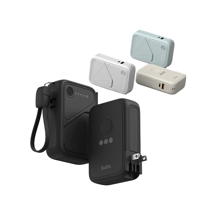 KooPin X3 SSB安全防爆固態電池無線快充行動電源(10000mAh) 中國CCC認證 航空標示38WH 國際電壓100-240V