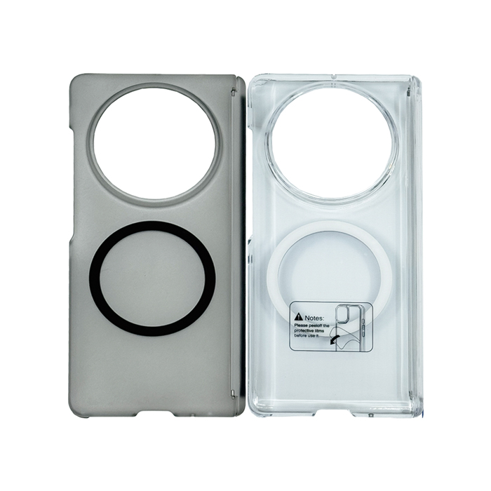 QinD vivo X Fold 5 5G 雙中軸磁吸保護殼 手機殼 支援MagSafe (二色可選)