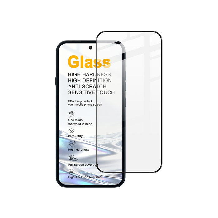 Imak Nothing Phone (4a)/(4a) Pro 鋼化玻璃貼(黑邊)(可指紋解鎖) 玻璃膜