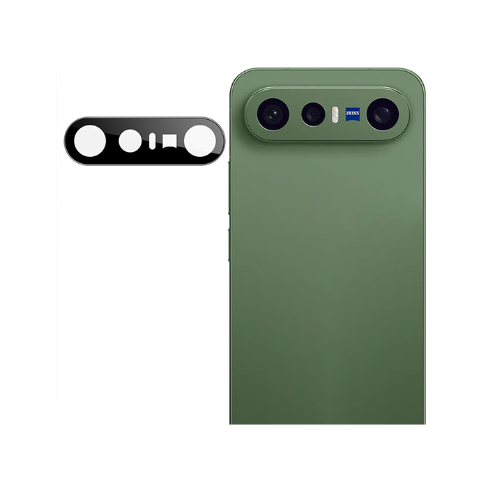 Imak vivo X300 FE 5G (蔡司版) 鏡頭玻璃貼(曜黑版) 奈米吸附