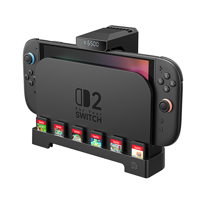 JSAUX GP0203 Nintendo 任天堂 Switch 2 專用智慧降溫座 增高 散熱底座