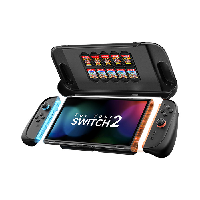 JSAUX PC0114 Nintendo 任天堂 Switch 2 耐磨抗摔分體保護殼 卡扣可分體